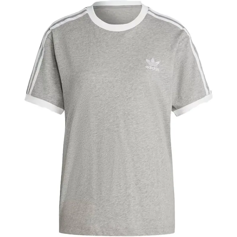 adidas ed7593 women 3 stripes t shirt crew neck short sleeve tee1