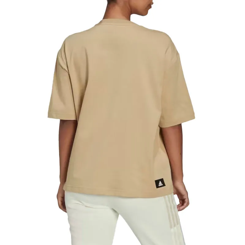 adidas hl1948 womens t shirts relax fit crew neck short sleeve tee1