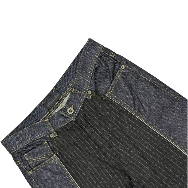 diesel black gold type-1749 mens skater jeans carpenter big size baggy loose fit1