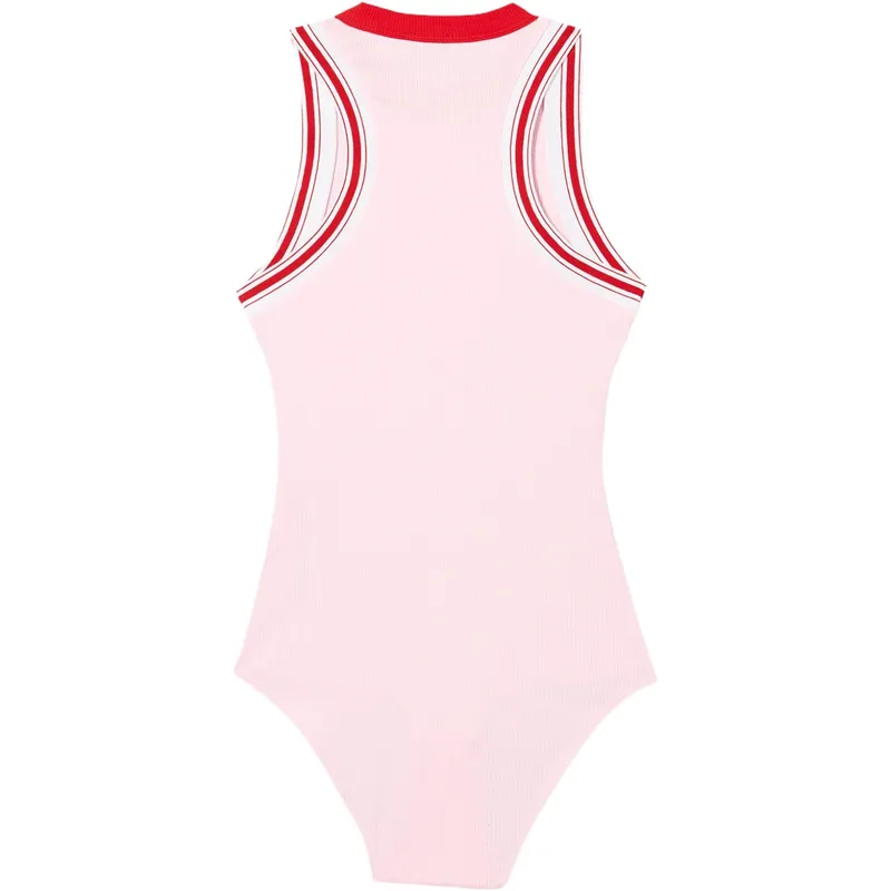 diesel womens bodysuit ufby-elinas sleeveless stretchable pink1