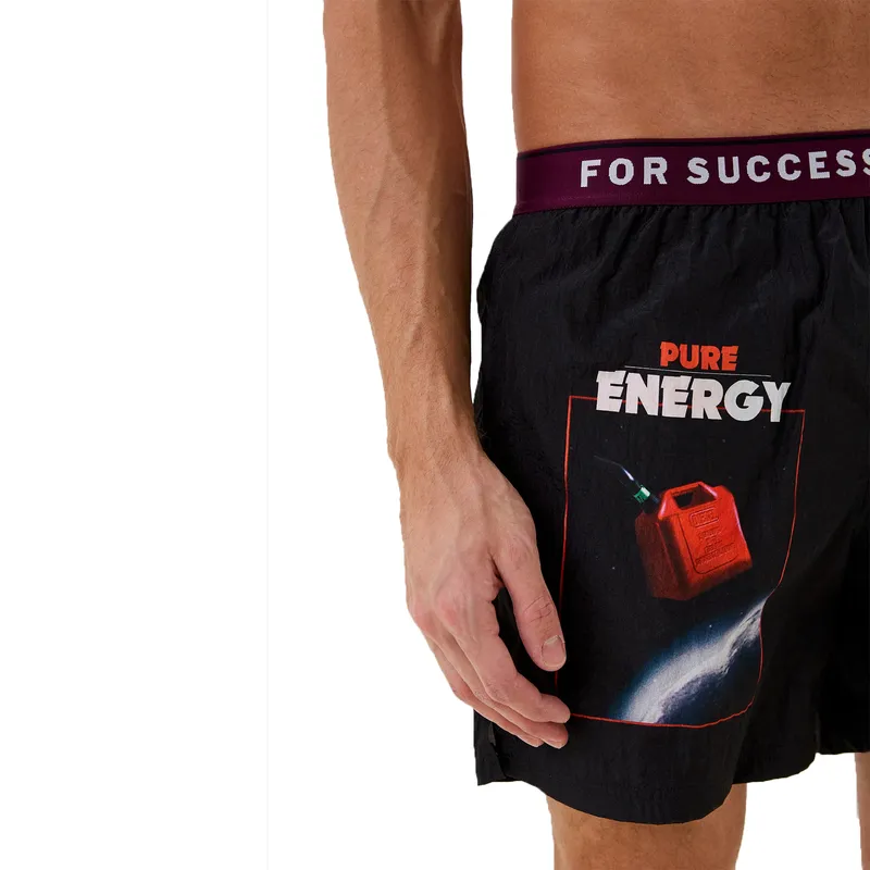 diesel bmbx-nico-el mens swimming shorts summer beach short black1