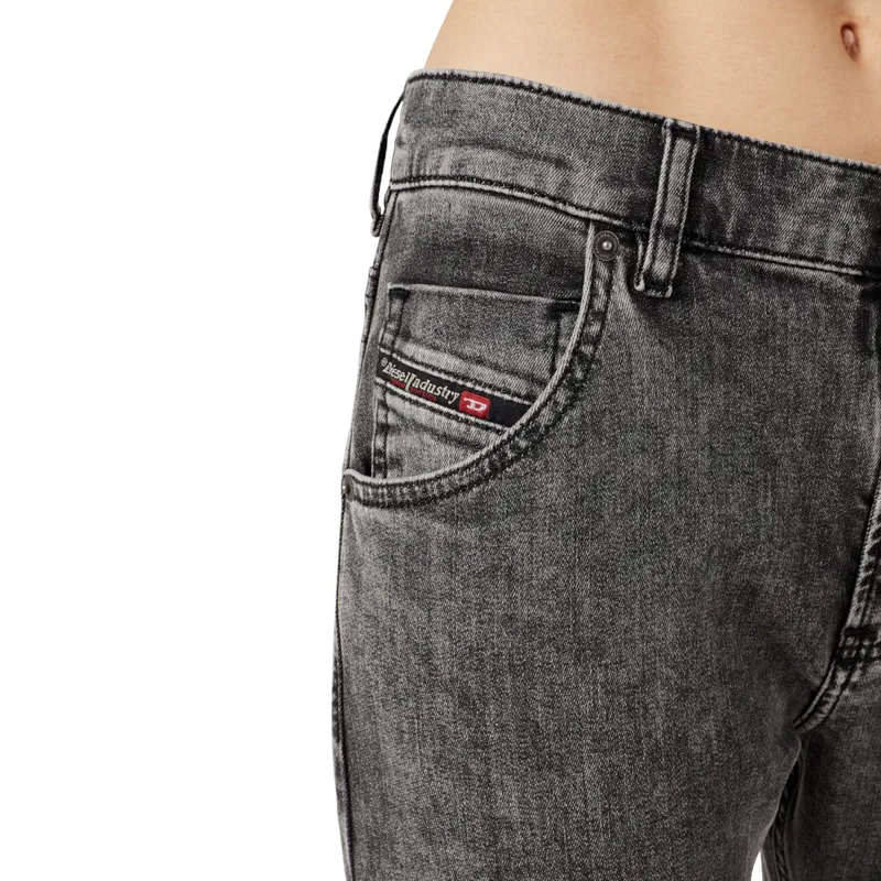 diesel d krailey womens denim jogg jeans sweat slim fit grey1