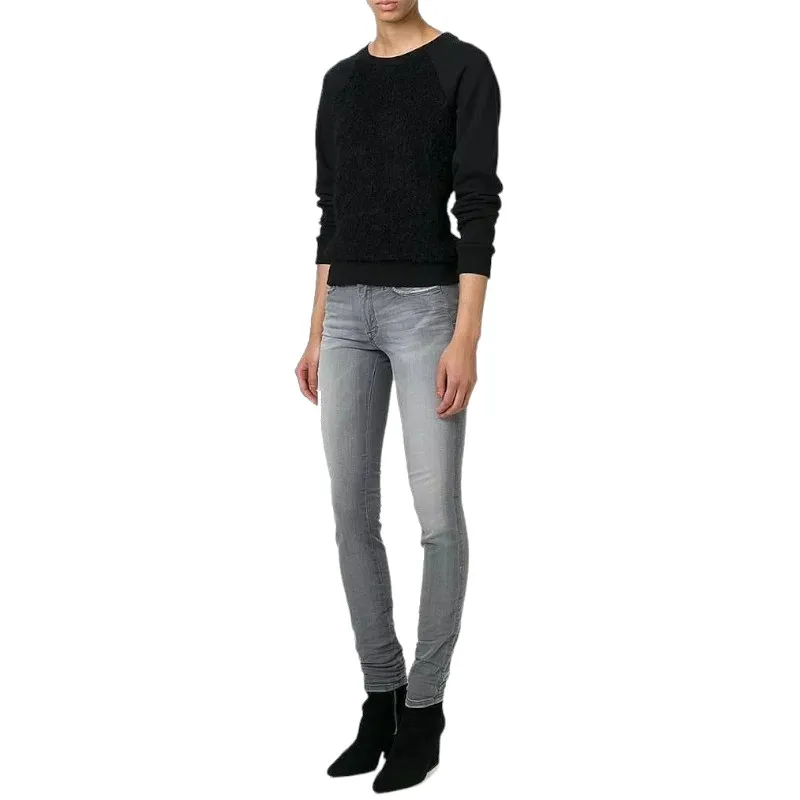 diesel doris ne 0830q womens denim jeans jogg sweatpants1