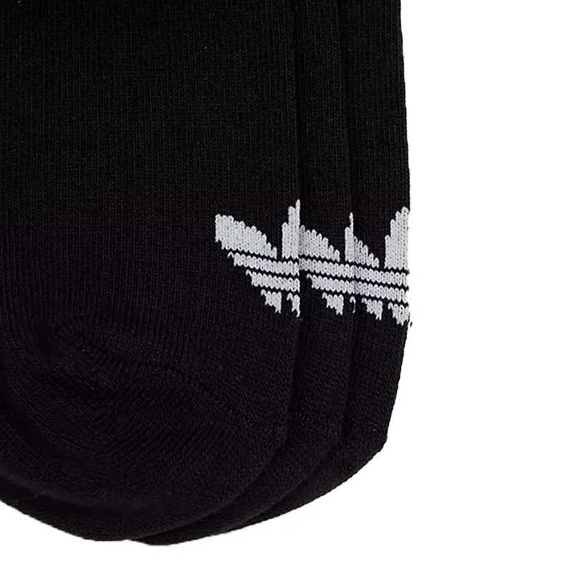 adidas mens womens ankle socks 3x pack cotton low cut trainer black1