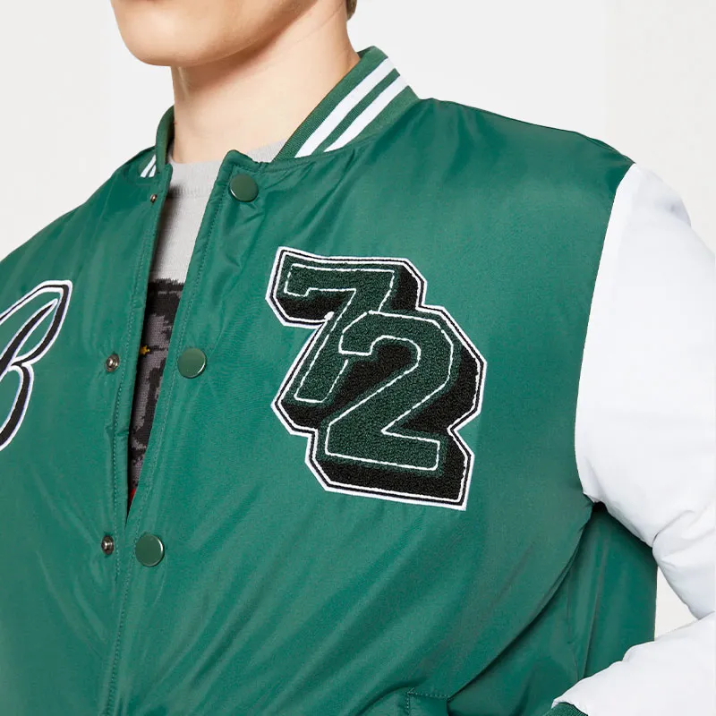 brave soul brody mens bomber jackets baseball varsity top green1