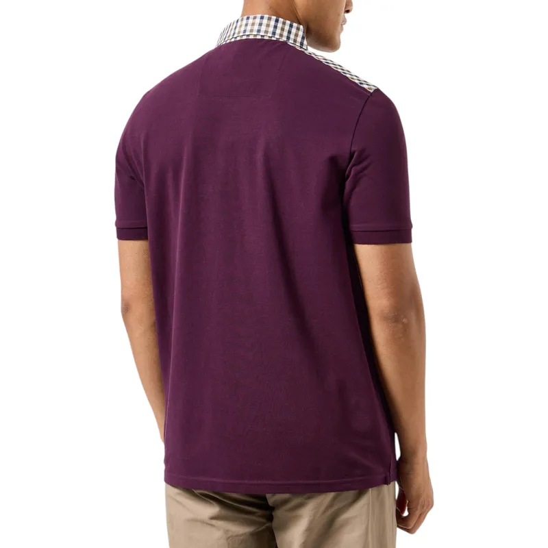 weekend offender costa mens polo shirts acai berry1