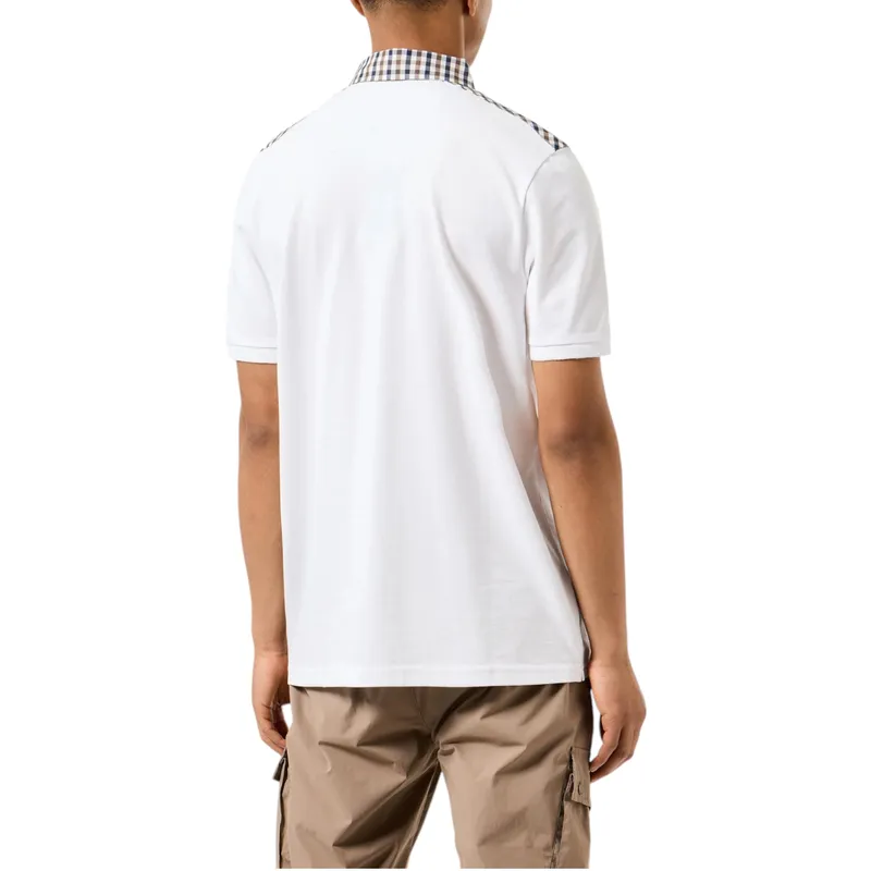 weekend offender costa mens polo shirts white1