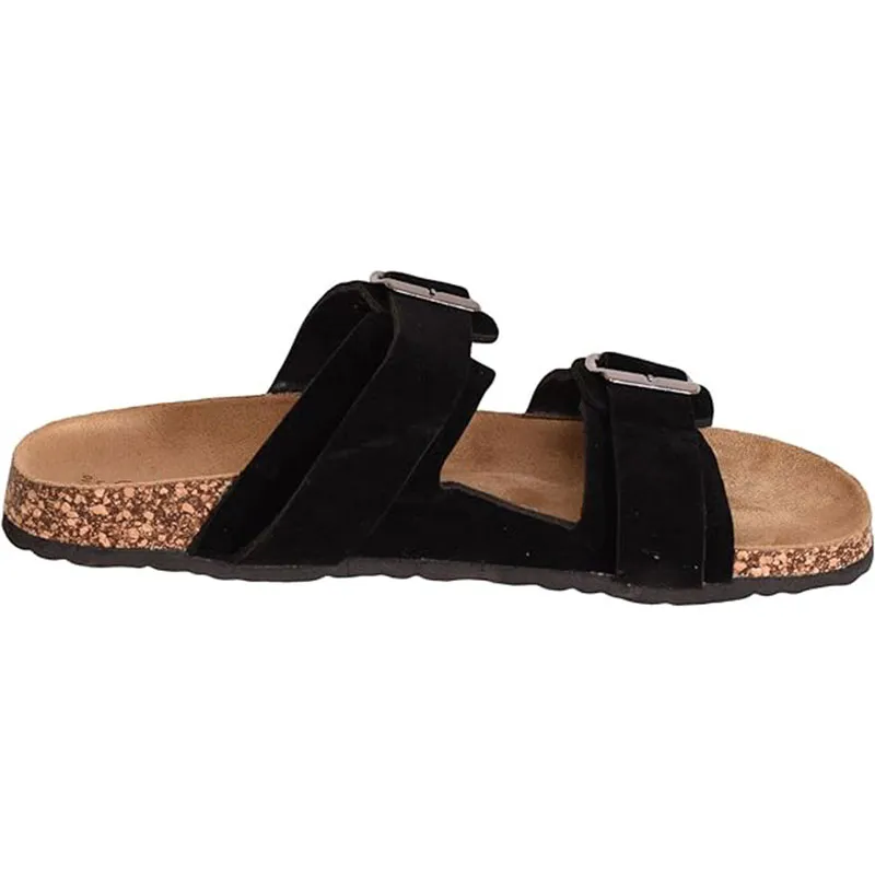 brave soul mens sandals beach pool sliders summer flip flops black1