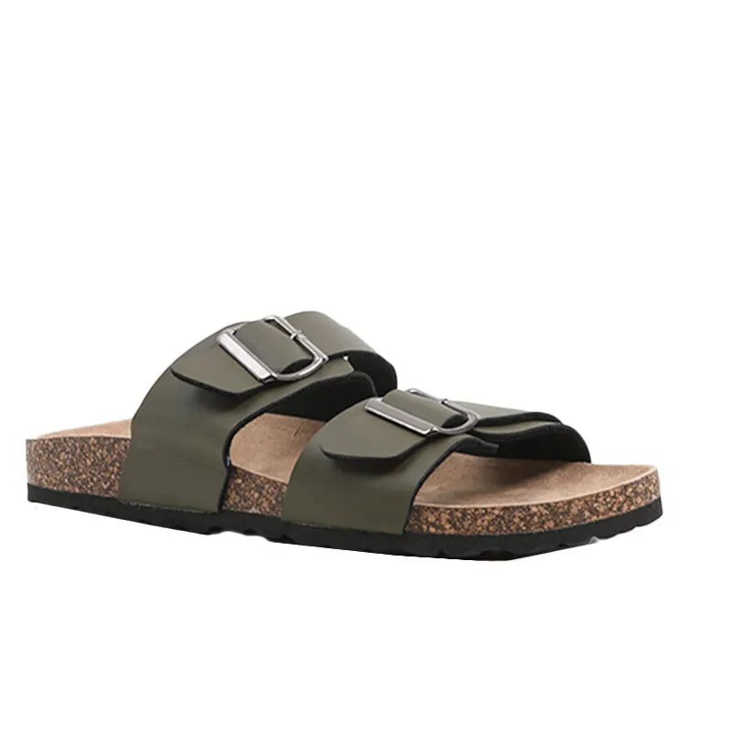 brave soul mens sandals beach pool sliders summer flip flops khaki1
