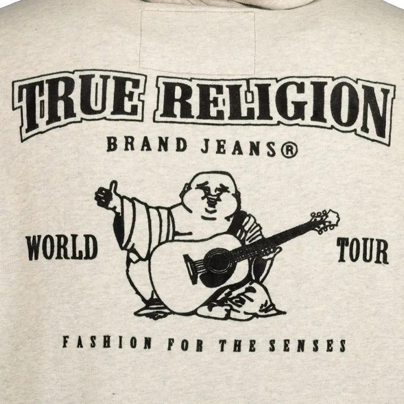 true religion ma08129mf3 mens hooded casual top zip hoodie1