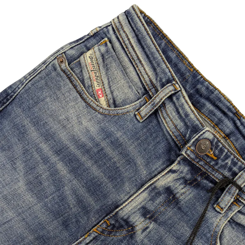 diesel 2015 babhila r9e88 womens denim jeans skinny leg blue1