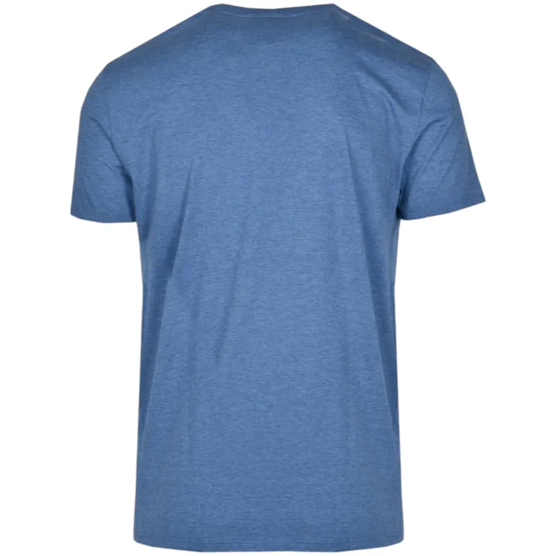 lacoste th6709 mens t shirts marl blue1
