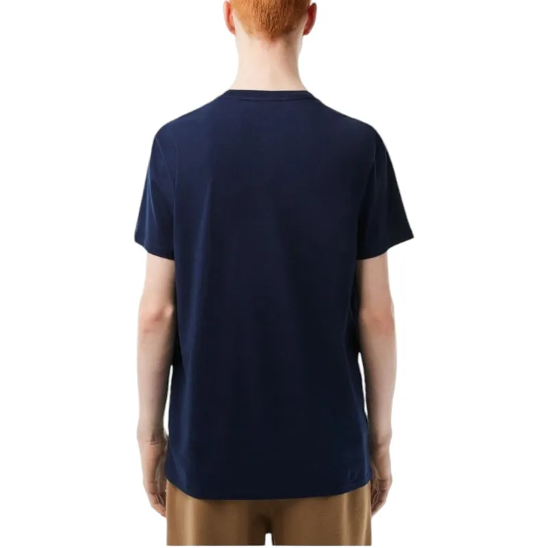 lacoste th6709 mens t shirts navy1