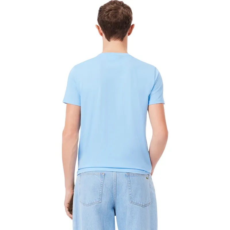 lacoste th6709 mens t shirts pale blue1