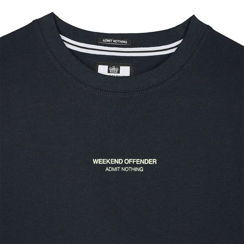 weekend offender mens t shirts navy and white1