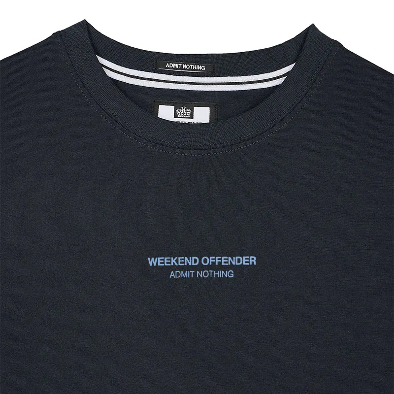 weekend offender mens t shirts navy and blue1