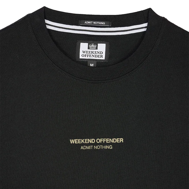 weekend offender mens t shirts black and beige1
