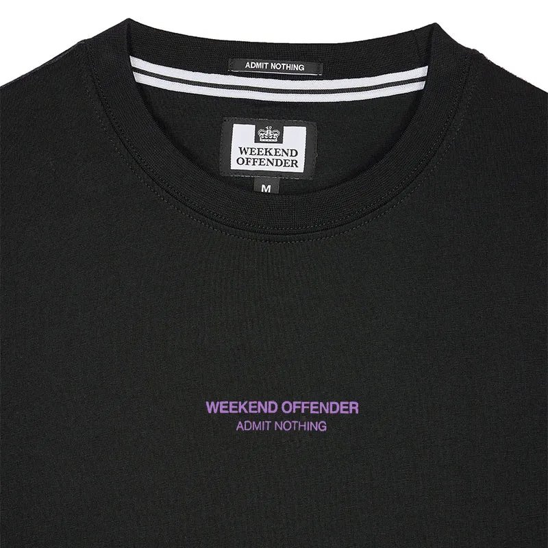 weekend offender mens t shirts black and purple1
