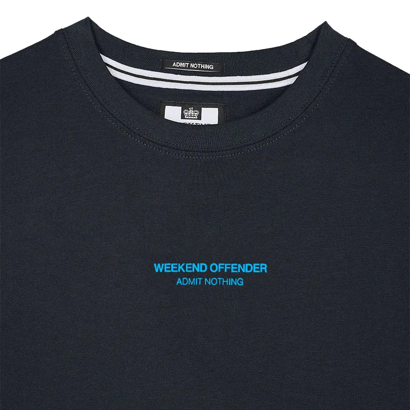 weekend offender mens t shirts navy and sky blue1