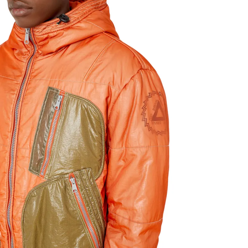 diesel w-nam 0pdam mens puffer jacket down padded hoody1