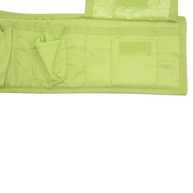 travel pouch organizer multifunctional foldable shower toiletry bag green1