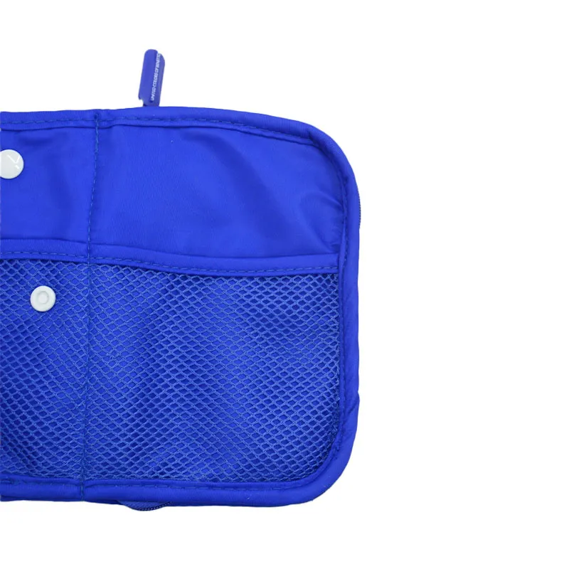 united colors of benetton cosmetics brush case organizer makeup bag blue1