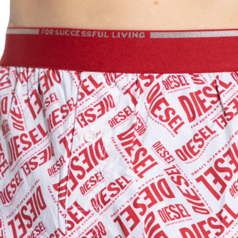 diesel uubx-stark-el mens boxer shorts quick dry white1