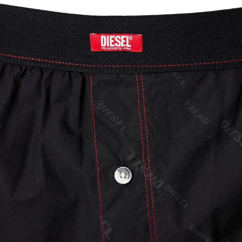 diesel uubx-stark-el mens boxer shorts quick dry black1