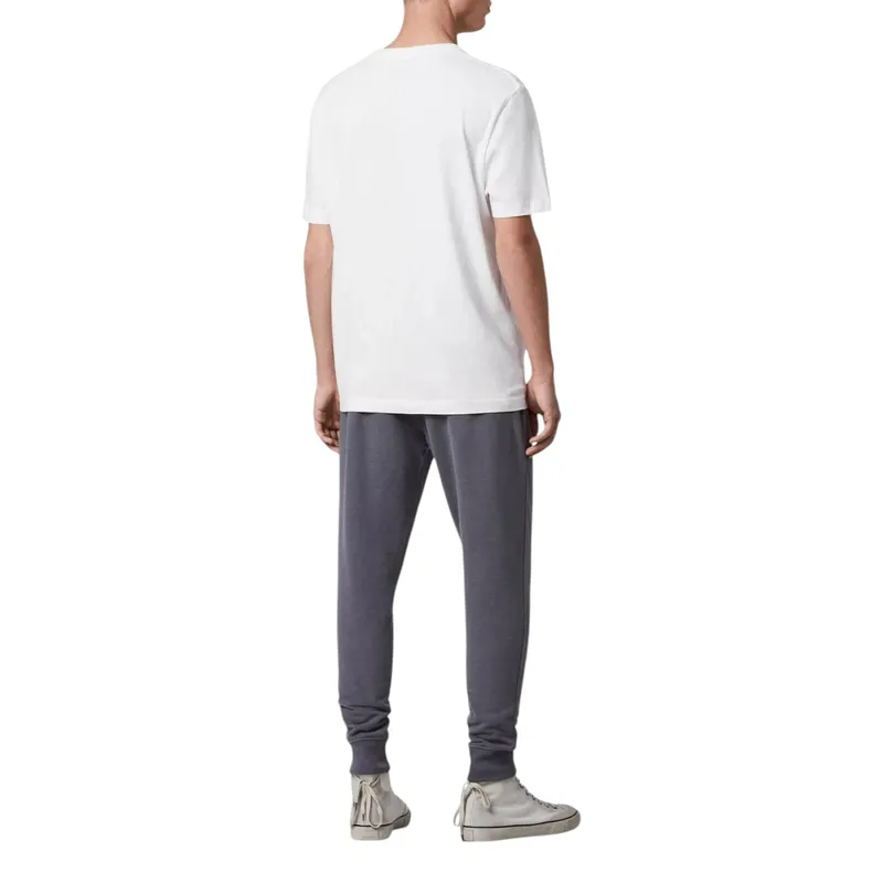 all saints raven mens slim fit sweatpants dark grey1