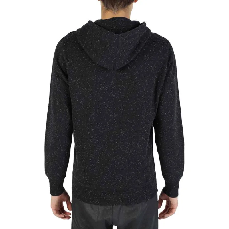 Diesel S Joe Hood Lr 900 Mens Sweatshirts Hooded Leather Jumper Black Top Brand Outlet UK