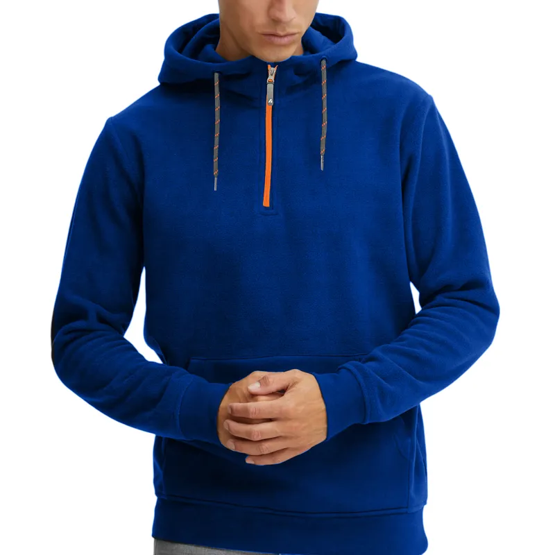 aleko mens hoodies long sleeve casual top pullover jumper blue1