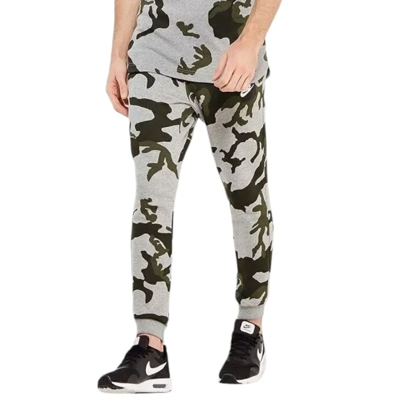 nike ah7020 mens fleece joggers aop camouflage jogging bottoms1