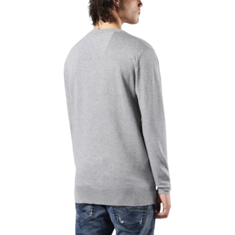 diesel k celeber  00srfb-0sami mens sweatshirt regular fit grey 1