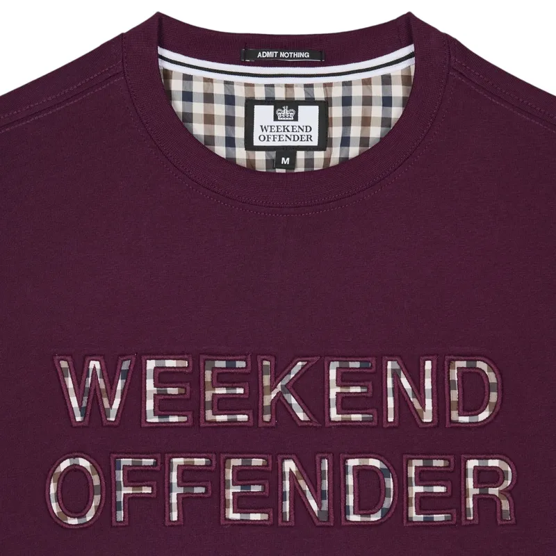 weekend offender tornaco mens t shirts crew neck acai berry1