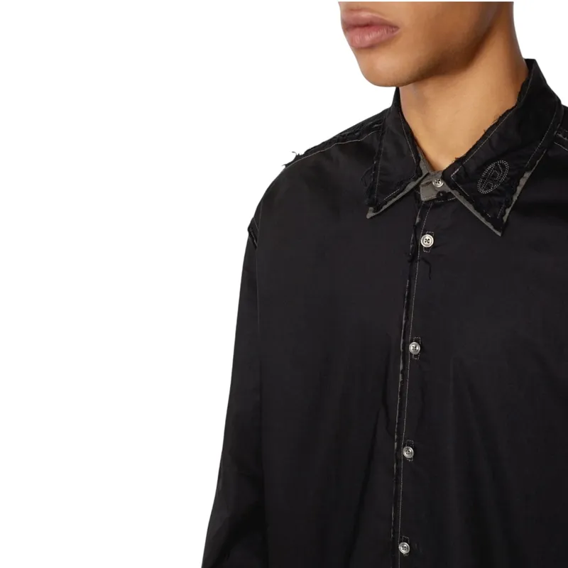 diesel s-weezer mens shirts long sleeve button up top1