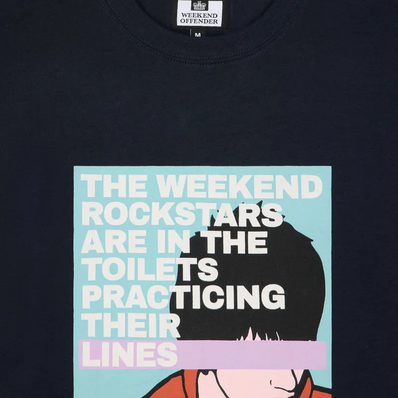 weekend offender san francisco mens t shirts crew neck navy1