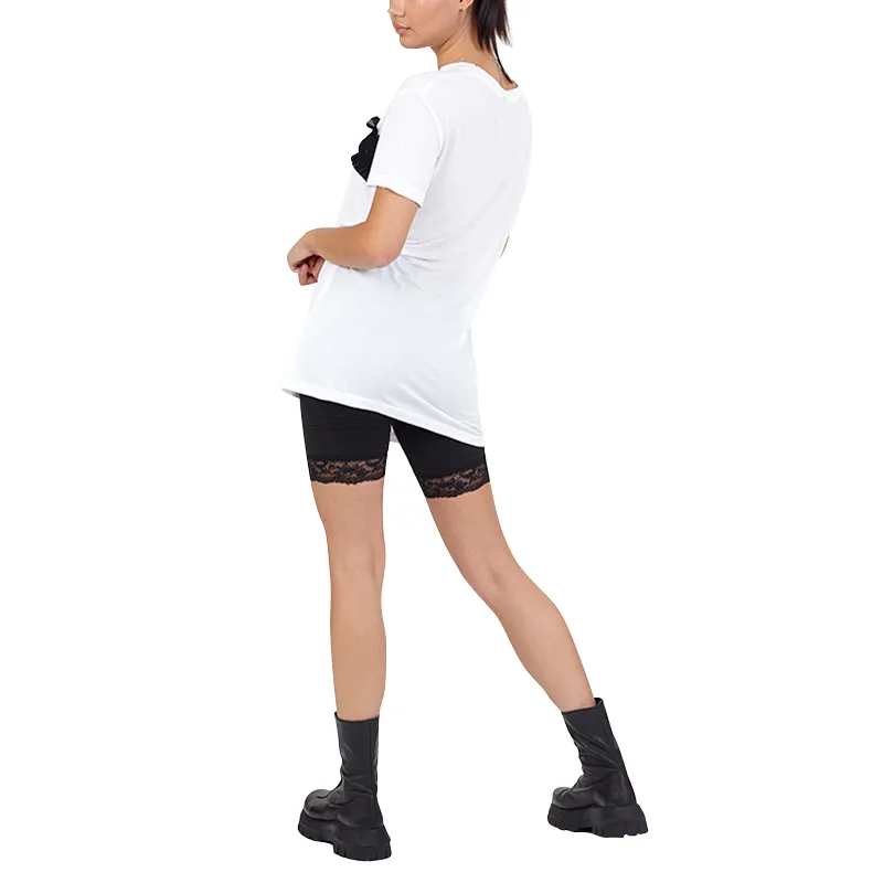 brave soul nicole womens oversized t shirts white and black1