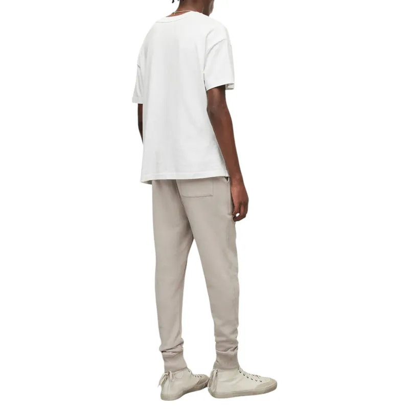 all saints raven mens slim fit sweatpants stone1