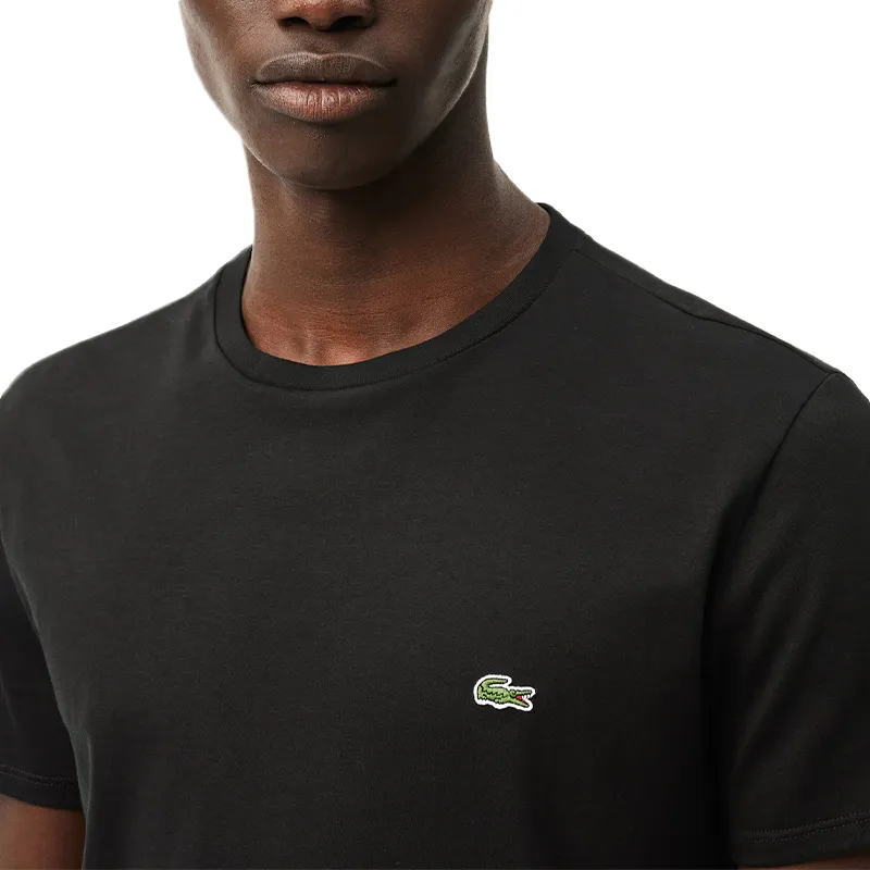 lacoste th6709 mens t shirts black1