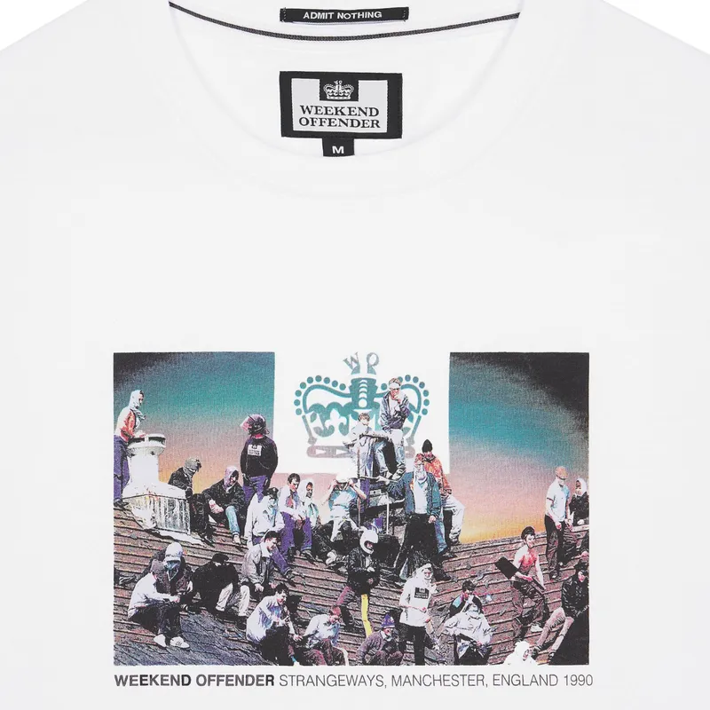 weekend offender strange days graphic mens t shirts crew neck white1