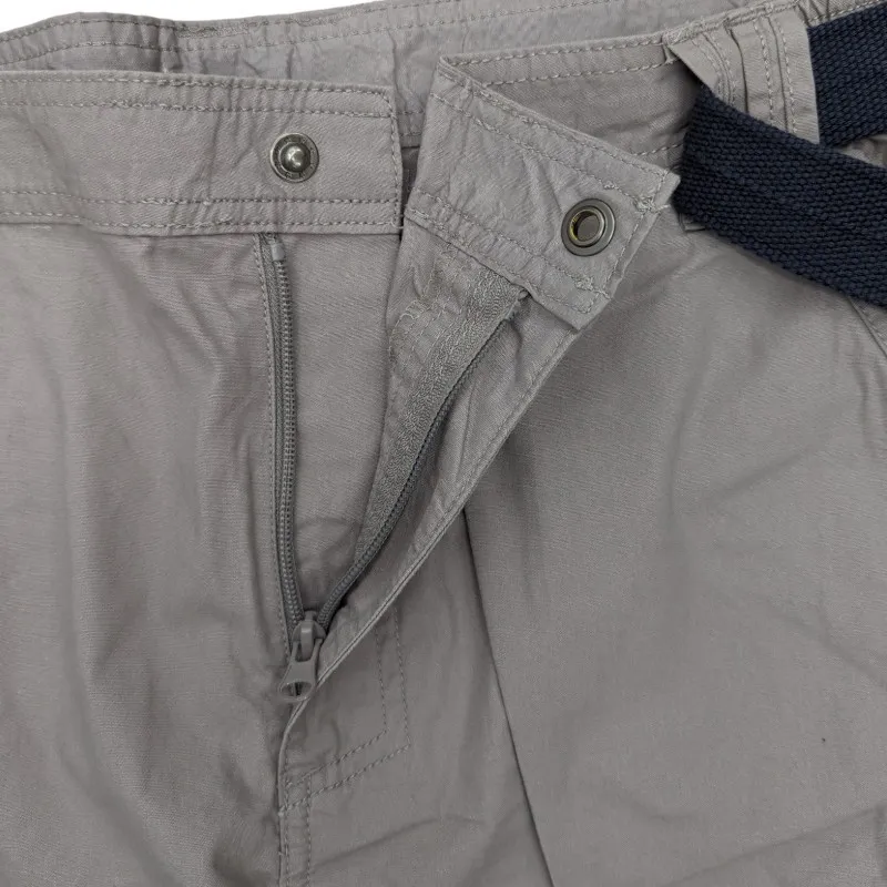 wanabee mens cargo shorts cotton beach casual half pants beige1