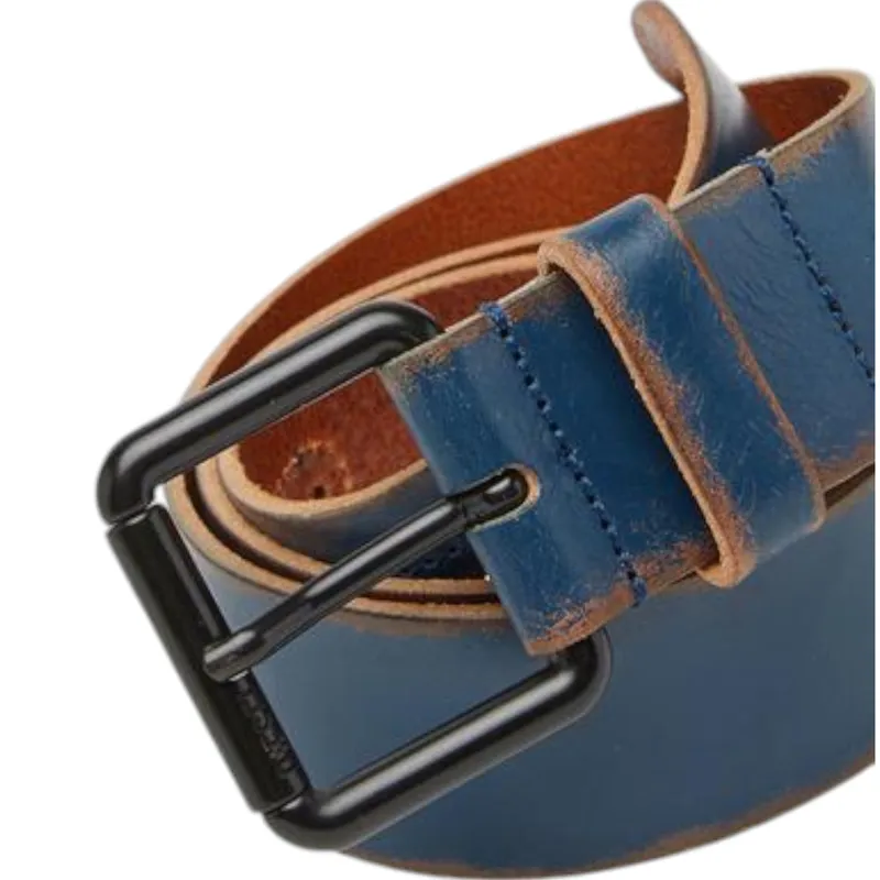 diesel b-paint mens genuine leather belts vintage metal buckle1