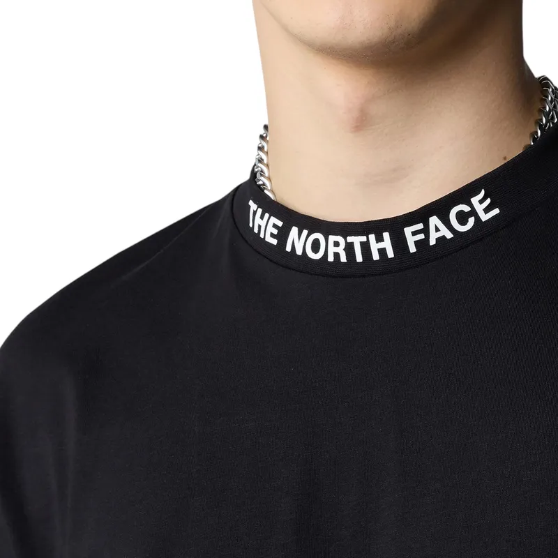 the north face mens t shirts zumu crew neck tnf top black1