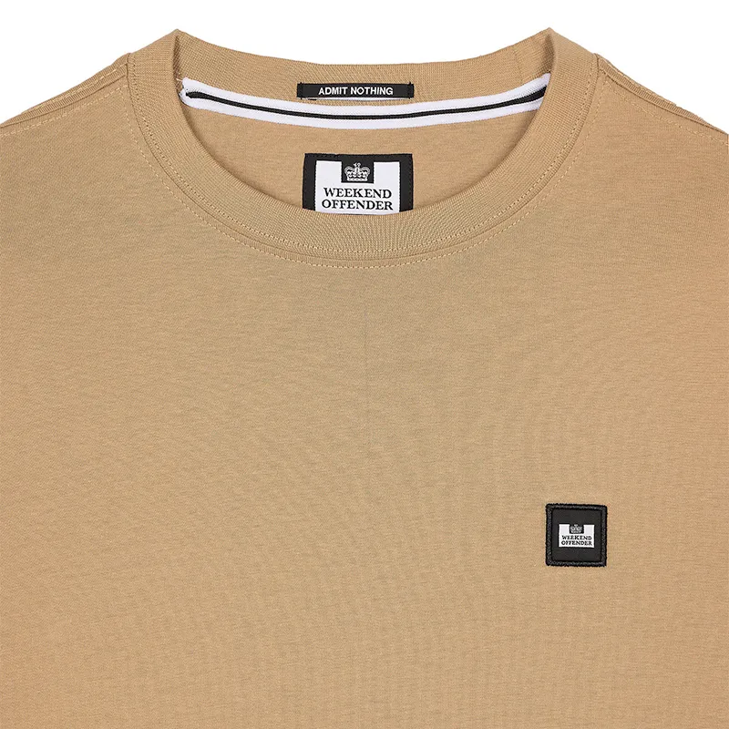 weekend offender mens t shirts cannon beach beige1
