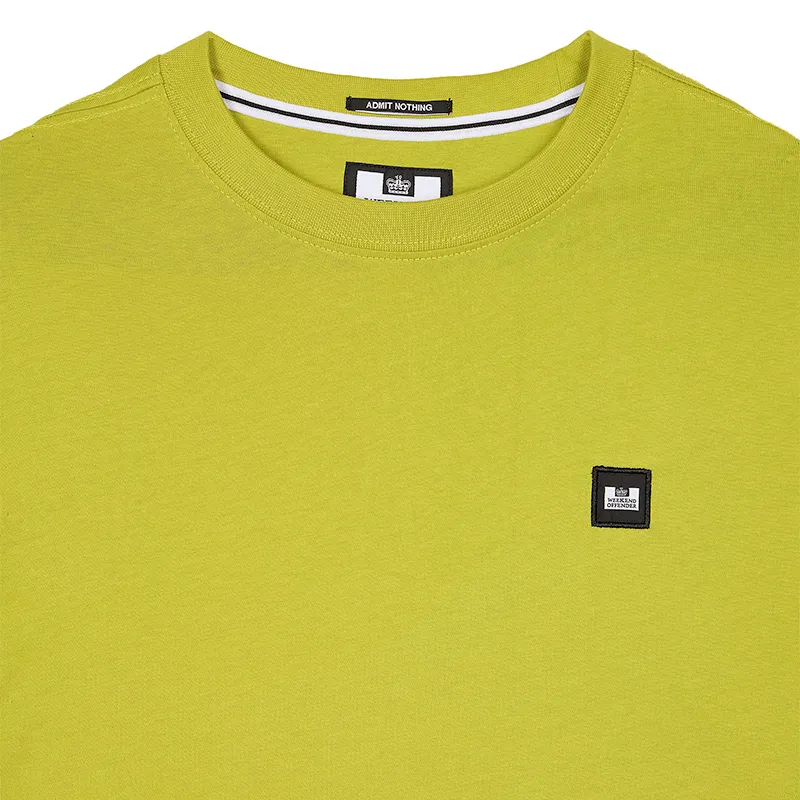 weekend offender mens t shirts cannon beach limeish green1
