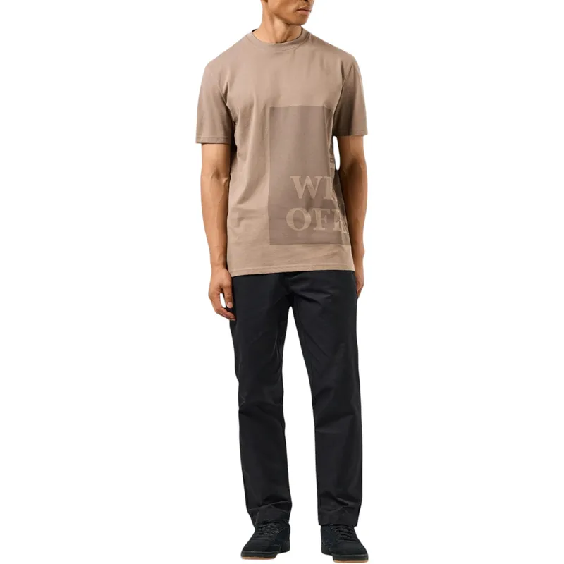 weekend offender ryan mens t shirts regular fit brown1