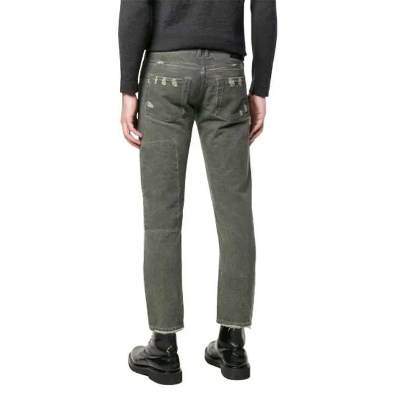 diesel black gold type-2813b bg8u8 mens denim jeans regular slim fit grey1