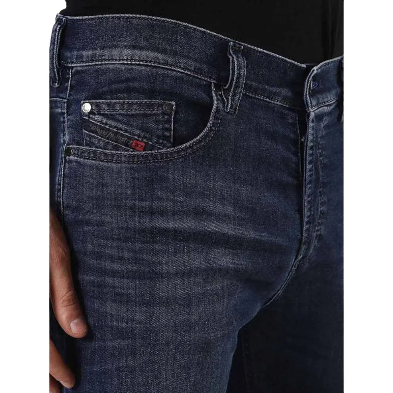 diesel jifer 0684h mens denim jeans slim fit blue casual pants w281
