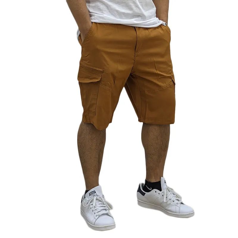 camel active mens shorts polyester stretch cargo beach pants nutmeg1