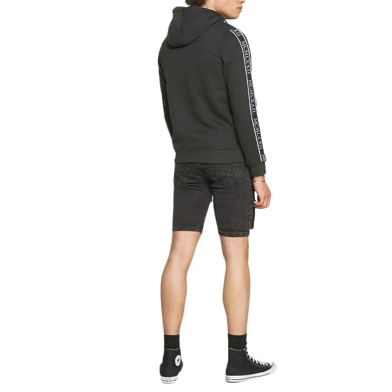 brave soul attu mens hoodie pullover fleece top jet black1